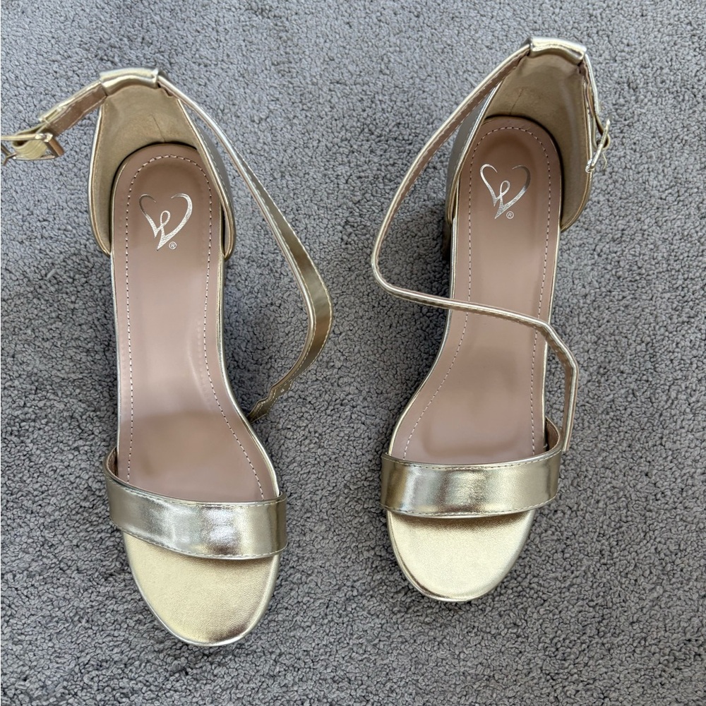 Gold Heels
